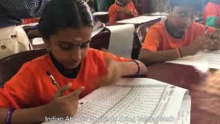 Indian Abacus competition