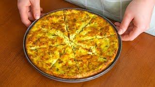 Zucchini schmecken besser als Pizza, der Blutzucker sinkt sofort! Ein einfaches Rezept.