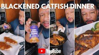 How to make Louisiana Blackened Catfish in a Cast Iron Skillet