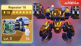 Mech Arena’s Most Stylish Combo: Gatecrasher + Repeater! 