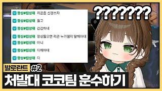 처발대 코코양팀 답답해서 디코 쳐들어가서 훈수뒀습니다;; (2025.05.29)