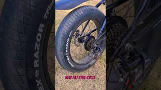 Heavyweight Fat tyre Cycle With SHEMANO Gear ️ #unpacking #shorts #youtube #youtubeshorts #fyp