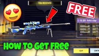 how to get *FREE* dlq33 skin in codm 2024 | codm redeem code 2024 today | free skin's CODM S9 2024