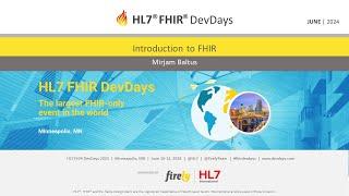 Mirjam Baltus - Introduction to FHIR | DevDays 2024