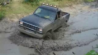 Ford Ranger Off Road in the Mud Hole