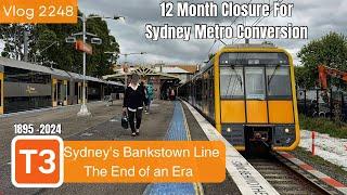 Sydney Trains Vlog 2248: The Bankstown Line - End of an Era