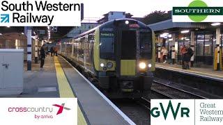 Evening Trains at Southampton Central, SWML - 25th September 2023