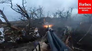 Russian Military Releases Bodycam Video Of Frontline Battle Between Russian And Ukrainian Forces