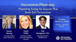 Planning Today, Profiting Tomorrow: A Financial Advisor's Guide to Succession