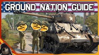 Ground Nations in War Thunder EXPLAINED: Part 1 - USA | War Thunder Tank Nation Guide