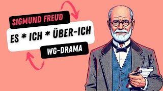 Es - Ich und Über-Ich : Das Freud'sche WG-Drama