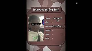 My name meme Samuel and his friends productions animations