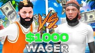 $1000 NBA 2K25 WAGER VS TOP 10 REP IN THE WORLD! *WILD ENDING*