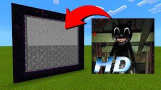 How To Make A Portal To The Cartoon Cat Movie Dimension in Minecraft!