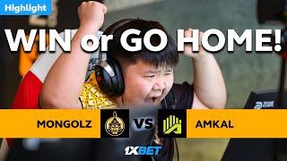 Win or Go Home - MONGOLZ vs AMKAL - PGL Major 2024 - Opening Stage