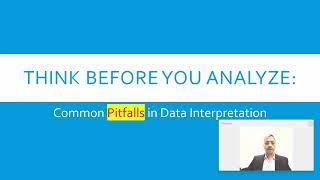 Think Before You Analyze : do not misinterpret : No Point doing POS / online analysis as of today