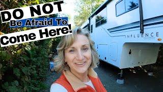 Surf Grove RV Campground Vancouver Island B C // Exploring The Pacific Rim National Park Reserve