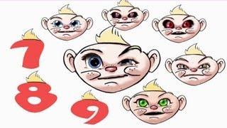 cartoon TIMER COUNTDOWN 10 - 30 sec CLOCK (part 29) voice + sound effects - animated
