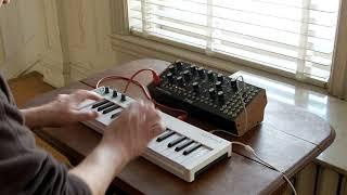 Moog Mother 32 live Jam with Keystep