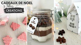 DIY NOËL CADEAUX A OFFRIR  | 5 idées cadeaux maison à faire soi-même 