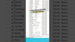 Copy Sheets  Excel Hacks pt 2 #excel