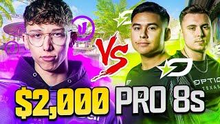 SCRAP VS MAJOR 3 CHAMPS! ($2000 PRO 8S)