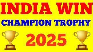 LET'S CELEBRATE INDIA WINNING CHAMPIONS TROPHY 2025