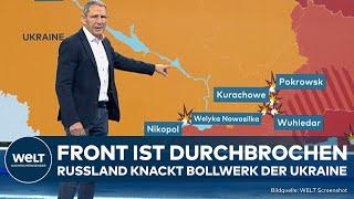 PUTINS KRIEG: Front ist durchbrochen! Russland knackt Verteidigung der Ukraine im Osten