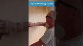 How to stain your new solid wood door