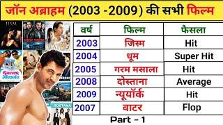 John Abraham Box Office Verdict Analysis Hit and Flop Blockbuster All Movies List |