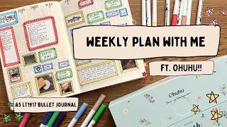 weekly plan with me! ️// ft. Ohuhu!