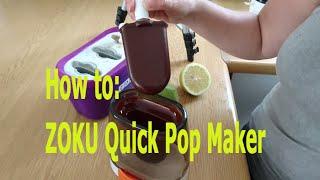 How to make popsicles - ZOKU Quick Pop Maker