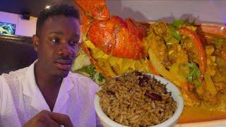 Is this REAL Jamaican FOOD in New York City | Lobster & Jerk Lamb