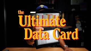 The Ultimate Data Card