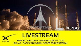 SpaceX - Falcon 9 - Starlink 12-20 - SLC-40 - Cape Canaveral SFS - March 2, 2025