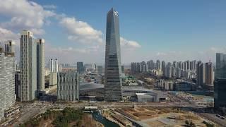 포스코타워-송도  POSCO Tower-Songdo  -Drone M2P촬영 4K-