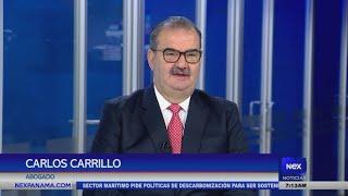 Carlos Carrillo, abogado de Ricardo Martinelli, nos habla de la demanda de inconstitucionalidad