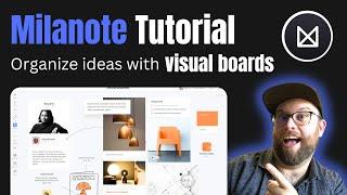 Milanote tutorial for beginners (building a second brain)