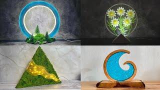 Amazing Decorative Epoxy Resin Lamps Ideas - RESIN ART | DIY