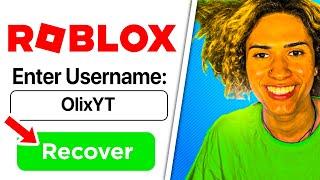 How to RECOVER Roblox Account WITHOUT Email or Phone Number!