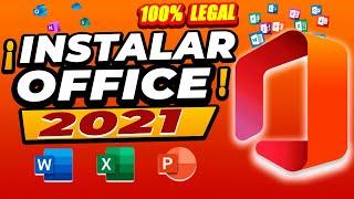 Como descargar e INSTALAR OFFICE 2021 | LEGAL y seguro 2024