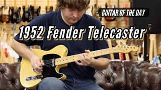 1952 Fender Telecaster Black Guard | Guitar of the Day