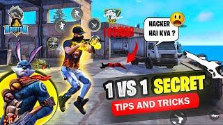 1 VS 1 One Tap Headshot Trick 1 vs 1 Custom Tips and Tricks  Win Every 1 vs 1 Custom in Free Fire