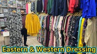 Stitched Dress Design| Eastern & Western Wear Dresses| Printed Maxi Chiffon| Girls Kurti Shirts