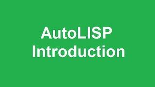 How to write AutoLISP programs