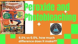 How much of a difference does 6% vs 0.6% Peroxide make in photobleaching  ASM #38?