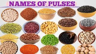 names of pulses in English and Telugu