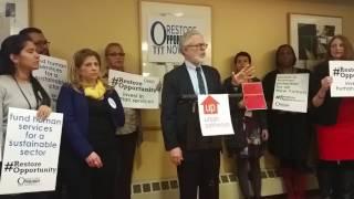 NYS Assemblymember Richard Gottfried - Restore Opportunity Now Press Conference 2-2-17