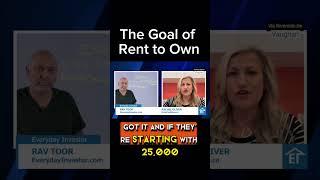 Rent to own real estate investing strategy