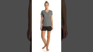 Under Armour Women's Threadborne Train Short Sleeve V-Neck Twist | SwimOutlet.com